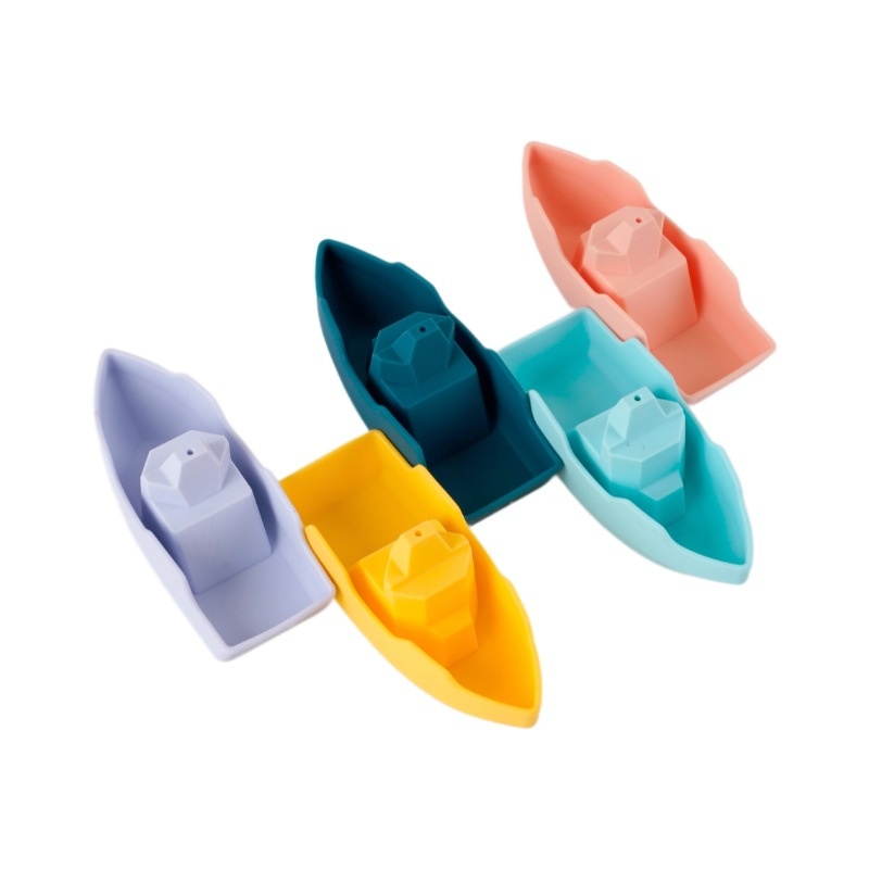 Ensemble de jouets de bain éducatifs en silicone pour enfant_voghion.com