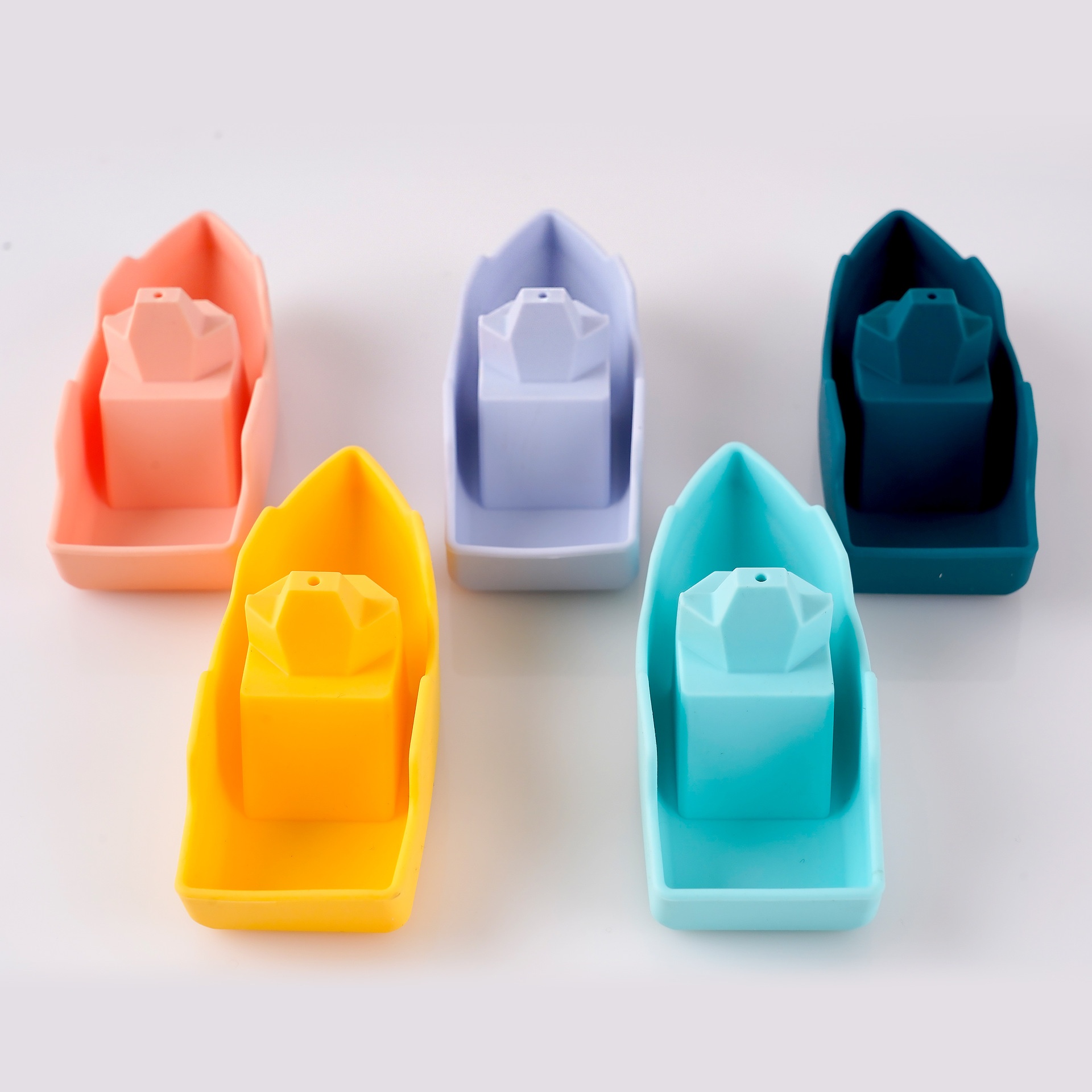 Ensemble de jouets de bain éducatifs en silicone pour enfant_voghion.com