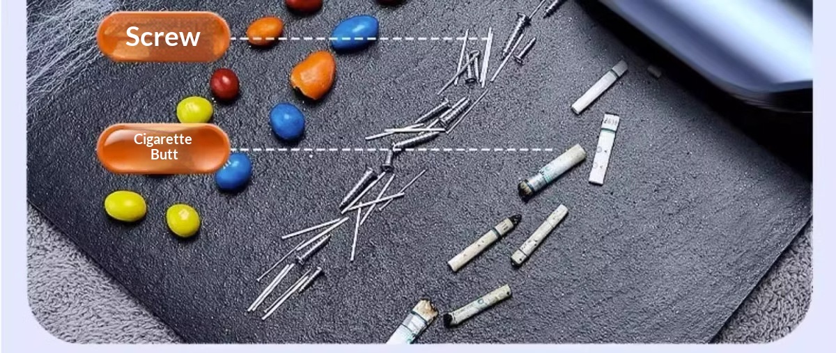 Draadloze autostofzuiger met supersterke zuigkracht en hoog vermogen, ideaal voor tweeërlei gebruik._voghion.com