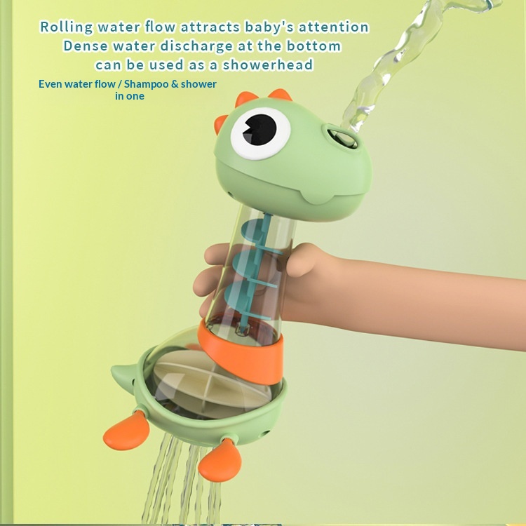 Cross-border Dinosaur Spinning Fun Children's Bathroom Baby Educational Water-Spraying Bath Toy Wholesale_voghion.com
