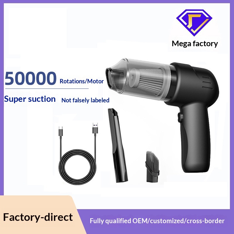 Großhandel Kabelloser tragbarer Handstaubsauger Mini-Autostaubsauger Super leistungsstark_voghion.com