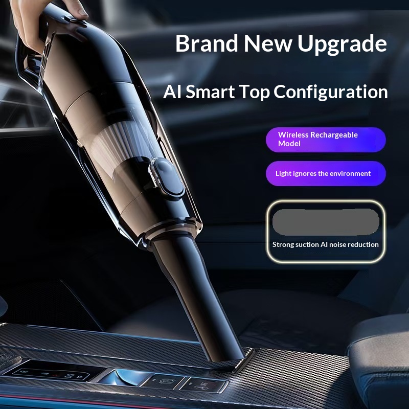 Cross-Border Car Vacuum Cleaner, Car-Specific, High Handheld, Super Powerful, Dual-Use For Home Car, Water And Dust_voghion.com