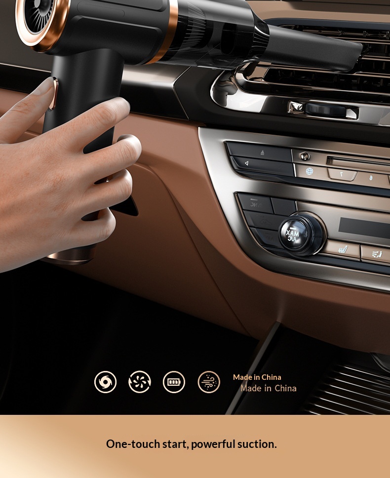 Cordless Handheld Vacuum Cleaner For Home And Car High Suction_voghion.com