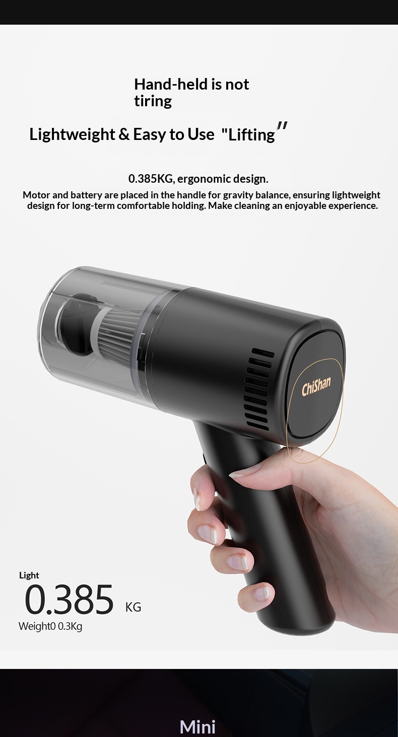 Zubehör Kabelloser Handstaubsauger mit hoher Saugkraft für kleine Autos_voghion.com