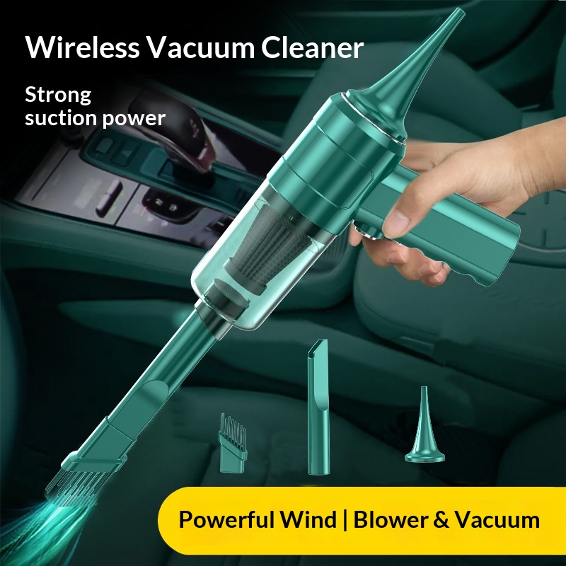 High Suction Power Car Cleaner, Wireless, Convenient, Handheld, Dual-Use For Home And Car, Portable Vacuum Cleaner_voghion.com