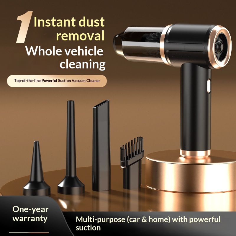 Handheld Vacuum Cleaner For Home, Strong Suction, Car-Mounted, Mini, Long Battery Life, High Suction Power, Cordless,_voghion.com