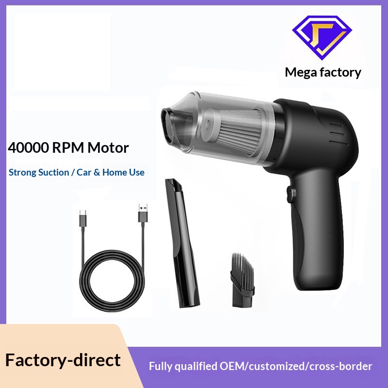 Großhandel Kabelloser tragbarer Handstaubsauger Mini-Autostaubsauger Super leistungsstark_voghion.com