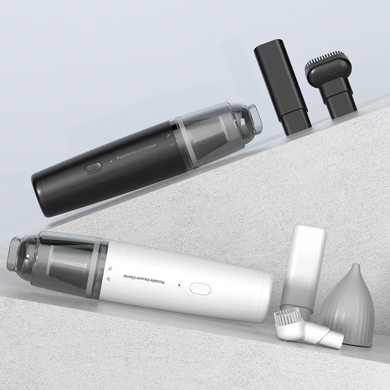 Car And Home Cleaner, Small Wireless Handheld Rechargeable High-Power Portable Mite Remover, Desktop Vacuum Cleaner_voghion.com