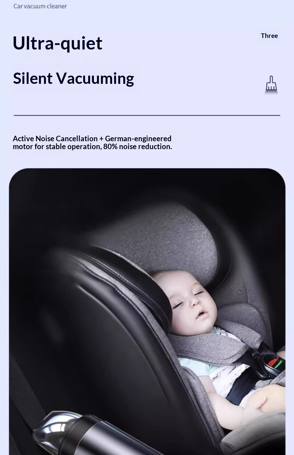 Draadloze autostofzuiger met supersterke zuigkracht en hoog vermogen, ideaal voor tweeërlei gebruik._voghion.com