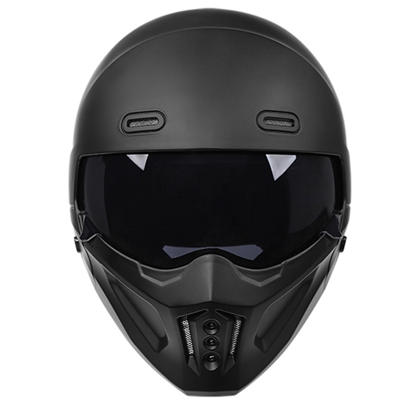 Casco combinato da moto 3C/Dot per quattro stagioni Scorpion Bluetooth L Retro Warrior, certificato per uso domestico, per moto, mezzo casco_voghion.com
