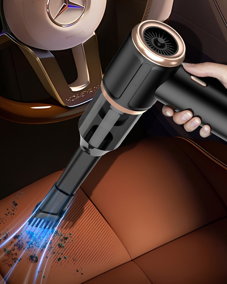 Cordless Handheld Vacuum Cleaner For Home And Car High Suction_voghion.com