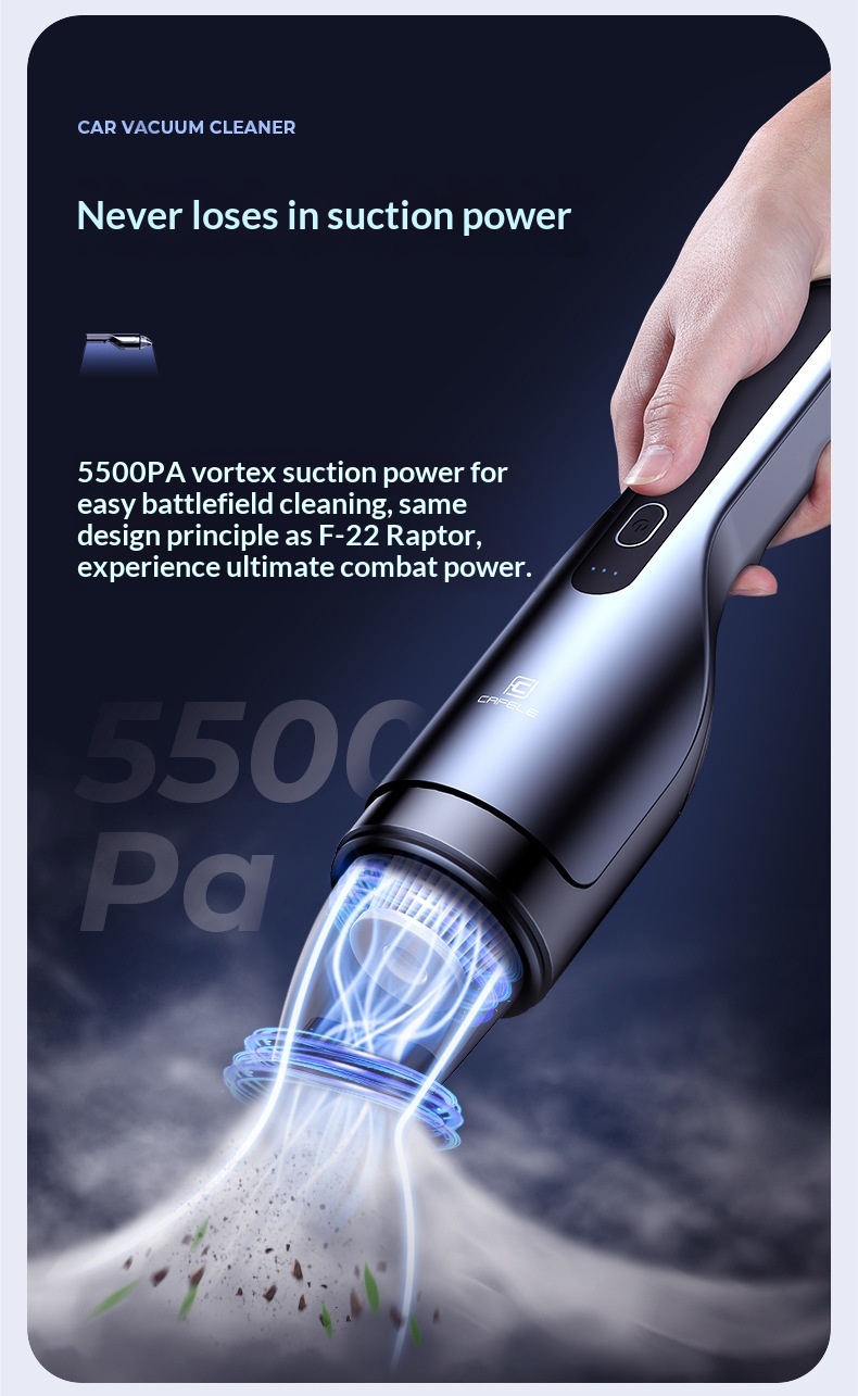 Portable Handheld Vacuum Cleaner For Car And Home High Power_voghion.com