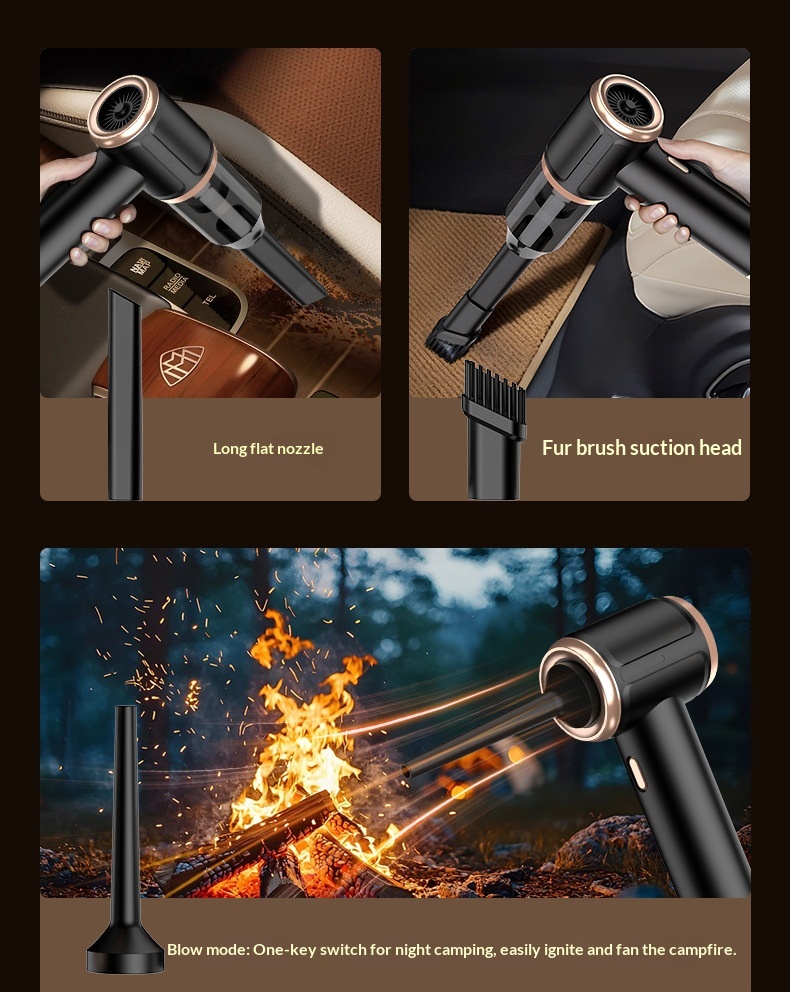 Cordless Handheld Vacuum Cleaner For Home And Car High Suction_voghion.com