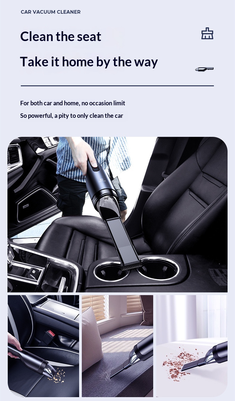 Portable Handheld Vacuum Cleaner For Car And Home High Power_voghion.com