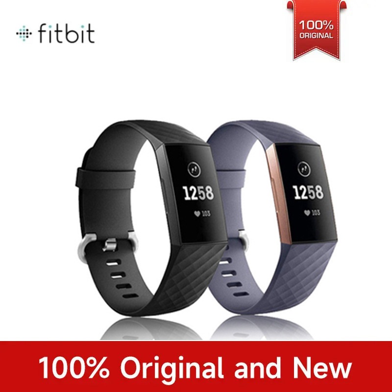 Smartwatch Google Fitbit Charge 3 con rilevamento della frequenza cardiaca, del sonno e dei passi, disponibile esclusivamente per l'estero._voghion.com