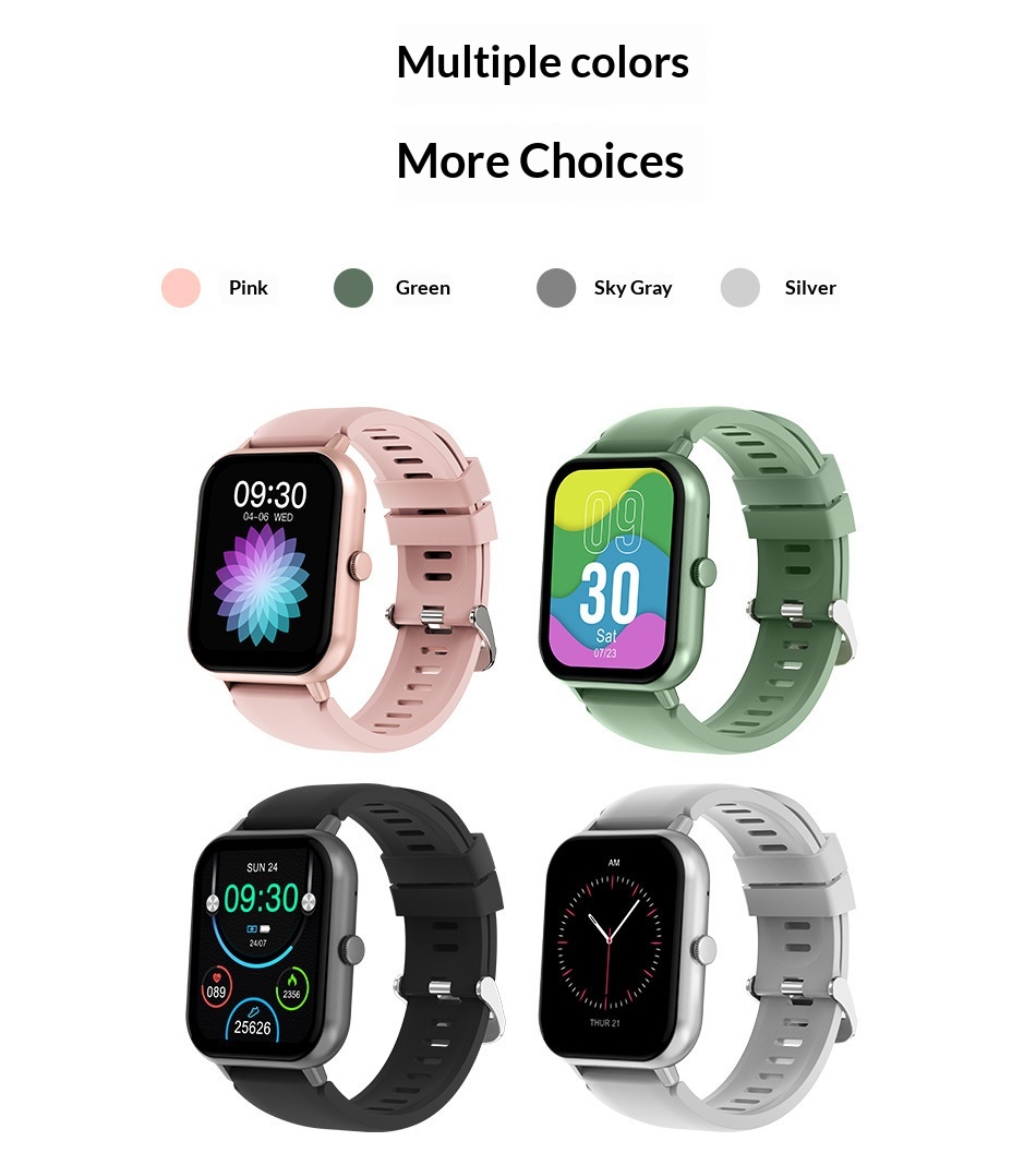 Awei H25 Smart Watch With Bluetooth Calling And Health Tracking_voghion.com