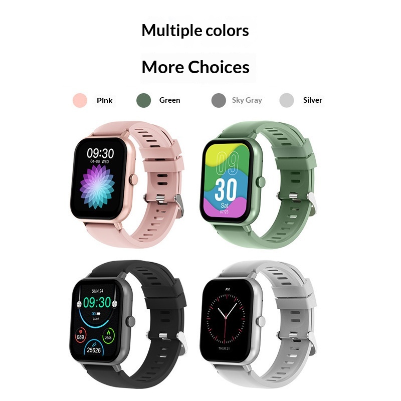 awei H25 Sports Smart Watch With HD Large Screen, Mobile APP Interconnection, Bluetooth Phone, Health Bracelet_voghion.com