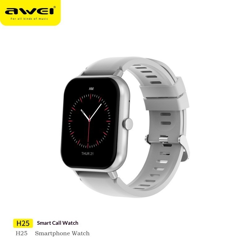 Awei H25 Smart Watch With Bluetooth Calling And Health Tracking_voghion.com