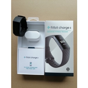 Smartwatch Google Fitbit Charge 3 con rilevamento della frequenza cardiaca, del sonno e dei passi, disponibile esclusivamente per l'estero._voghion.com