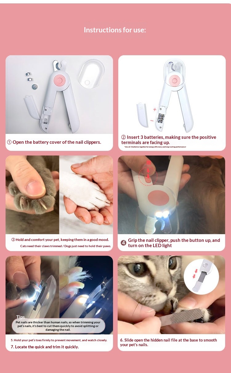 6-step instructions