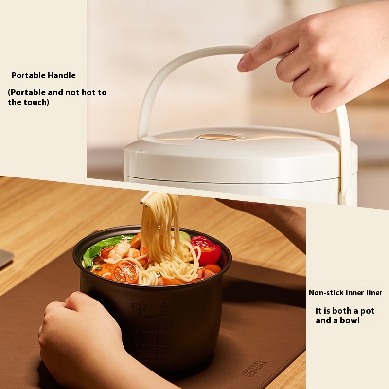 German Zemkon 1.2L Rice Cooker Small 1-2 Person Home Dormitory Smart Mini One Person Rice Cooker_voghion.com