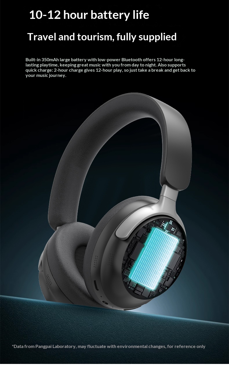 Neue Bosee/P55 ULTRA Kopfhörer mit 3D-Stereo-Ohrpolstern, kabelloser Geräuschunterdrückung und Bluetooth für den Außenbereich, Geschenkidee_voghion.com