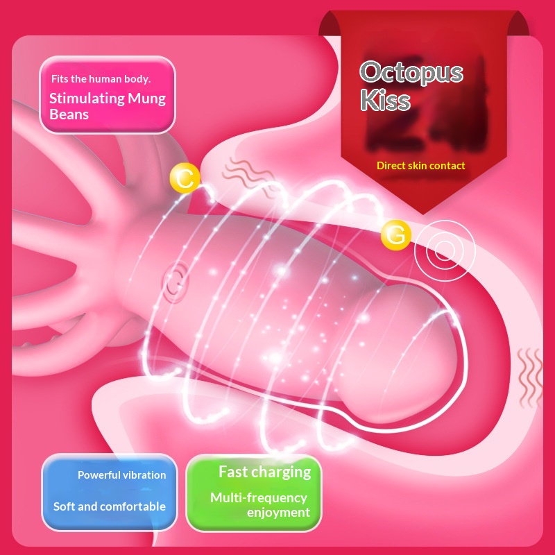 Multiple Frequency Vibration Octopus King Strong Vibration Remote Control Wearing Jumping Egg Female Waterproof Silent Adult Sex Products_voghion.com