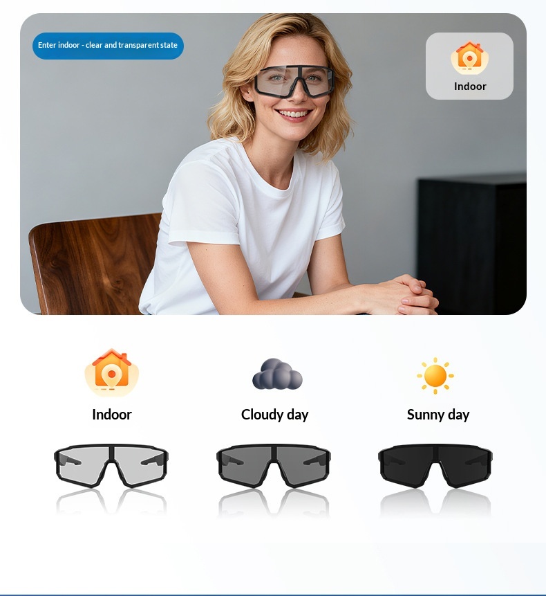 Smart Audio Glasses With Bluetooth And Colour Changing Lenses_voghion.com