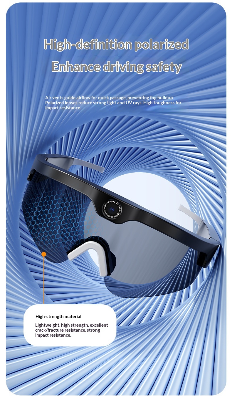 Smart Ai Glasses With Bluetooth Camera For Video And Photo Capture_voghion.com