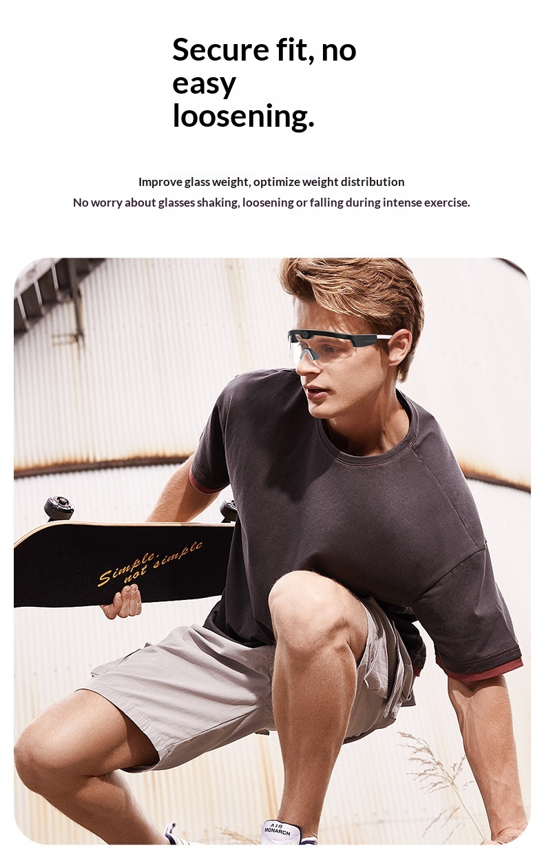 Smart Ai Glasses With Bluetooth Camera For Video And Photo Capture_voghion.com